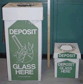 Glass Disposal Container