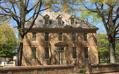 The Brafferton building on an early spring day