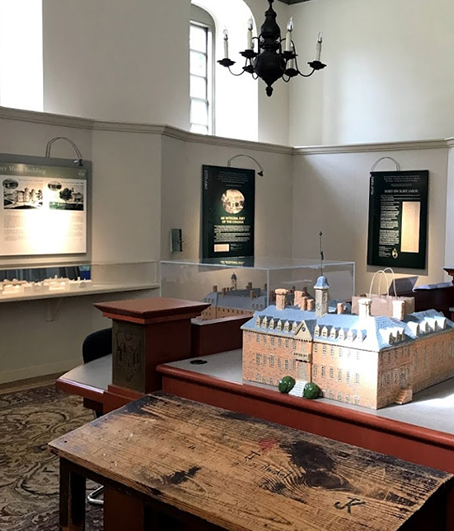 Information Center in the Sir Christopher Wren Building