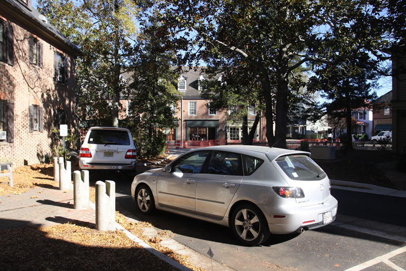 Sorority Court Parking Lot