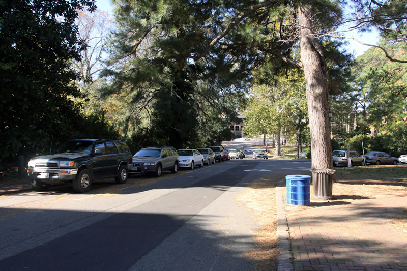 James Blair Drive Street Parking