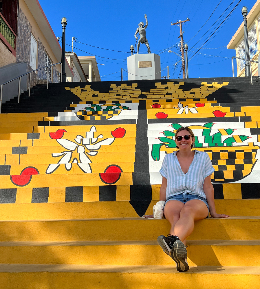 Caroline Watson in Puerto Rico