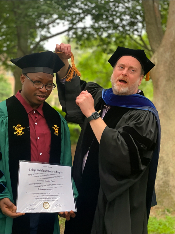 Olanrewaju Lasisi and Neil Norman