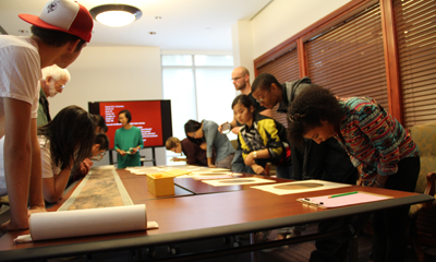 Offered the first time this semester, Professor Xin Wu’s new course-Chinese Painting: History, Theory and Technique