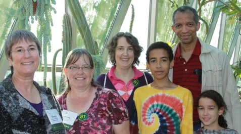 Class of '81 in the Greenhouse
