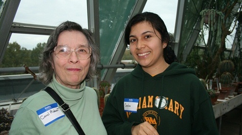 Carol Rideout '67 and Carolina Rojas Ramirez '13