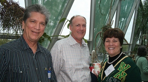 Jim Vild with David and Gail Croall '77