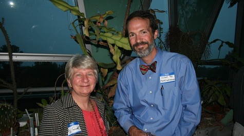 Liz Cornell '76  and Hugh Berckmueller '92 (25 years!)