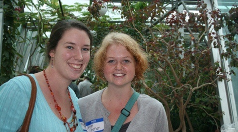 Martha Fisher '12 and Stephanie Wilson '12