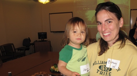 Bethany Hsia '04 and daughter Addison