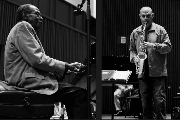 Pianist George Cables and saxophonist Steve Wilson