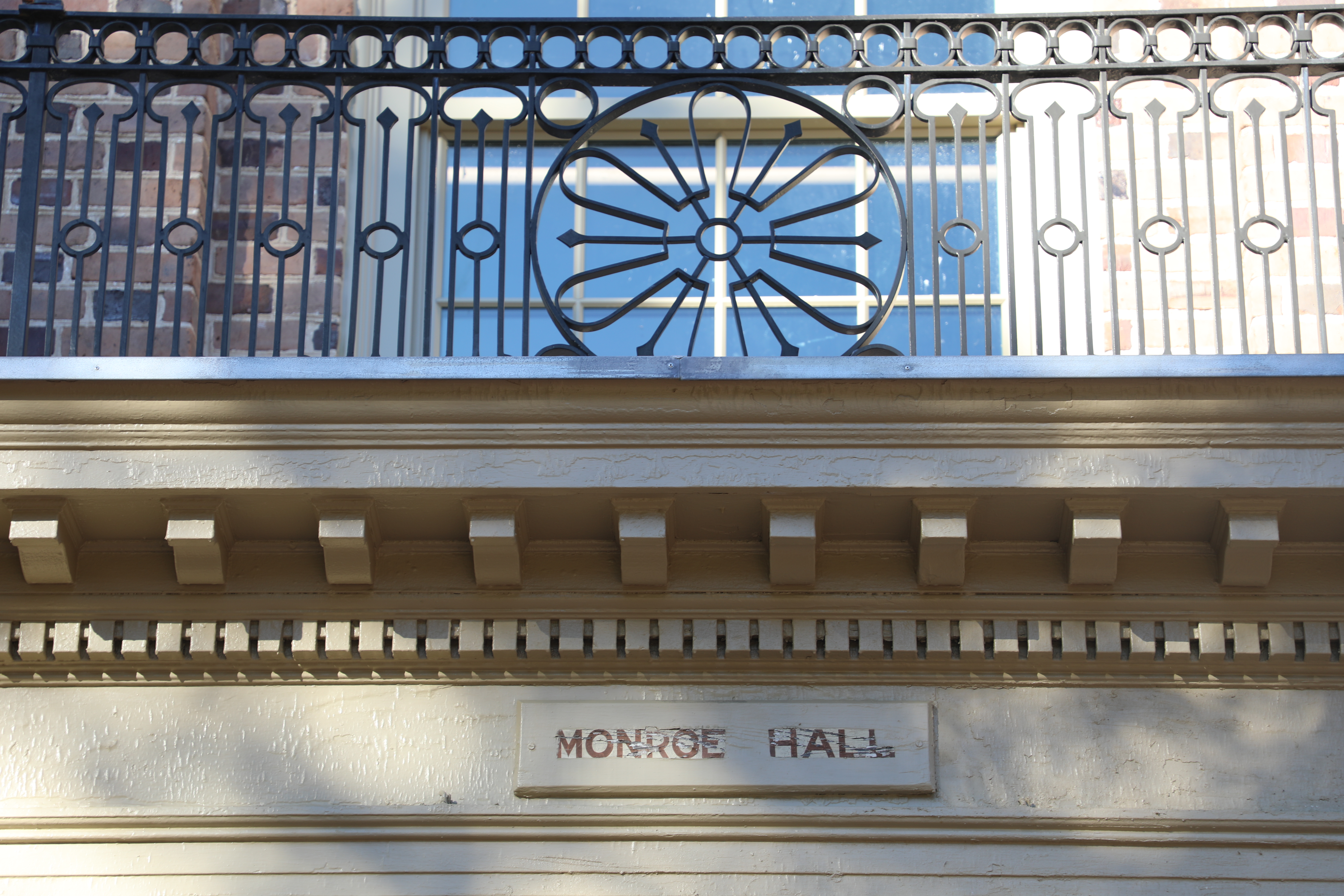 A year-long renovation of iconic Monroe Hall combined architectural preservation with technological innovations. (Photo by Ted Maris-Wolf)