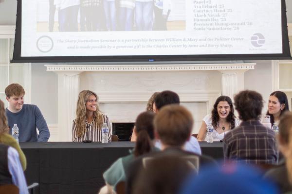 '24-'25 Sharp Journalism Seminar showcase