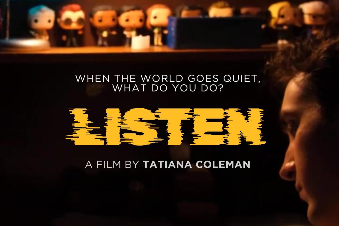 Film & media studies major Tatiana Coleman ‘25, whose film "Listen" was featured in this year's Ampersand Festival, will travel to Los Angeles for a filmmaking workshop with top industry professionals. (Photo by Tatiana Coleman)