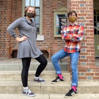 Celia Metzger ’21 and Aubrey Lay ’23