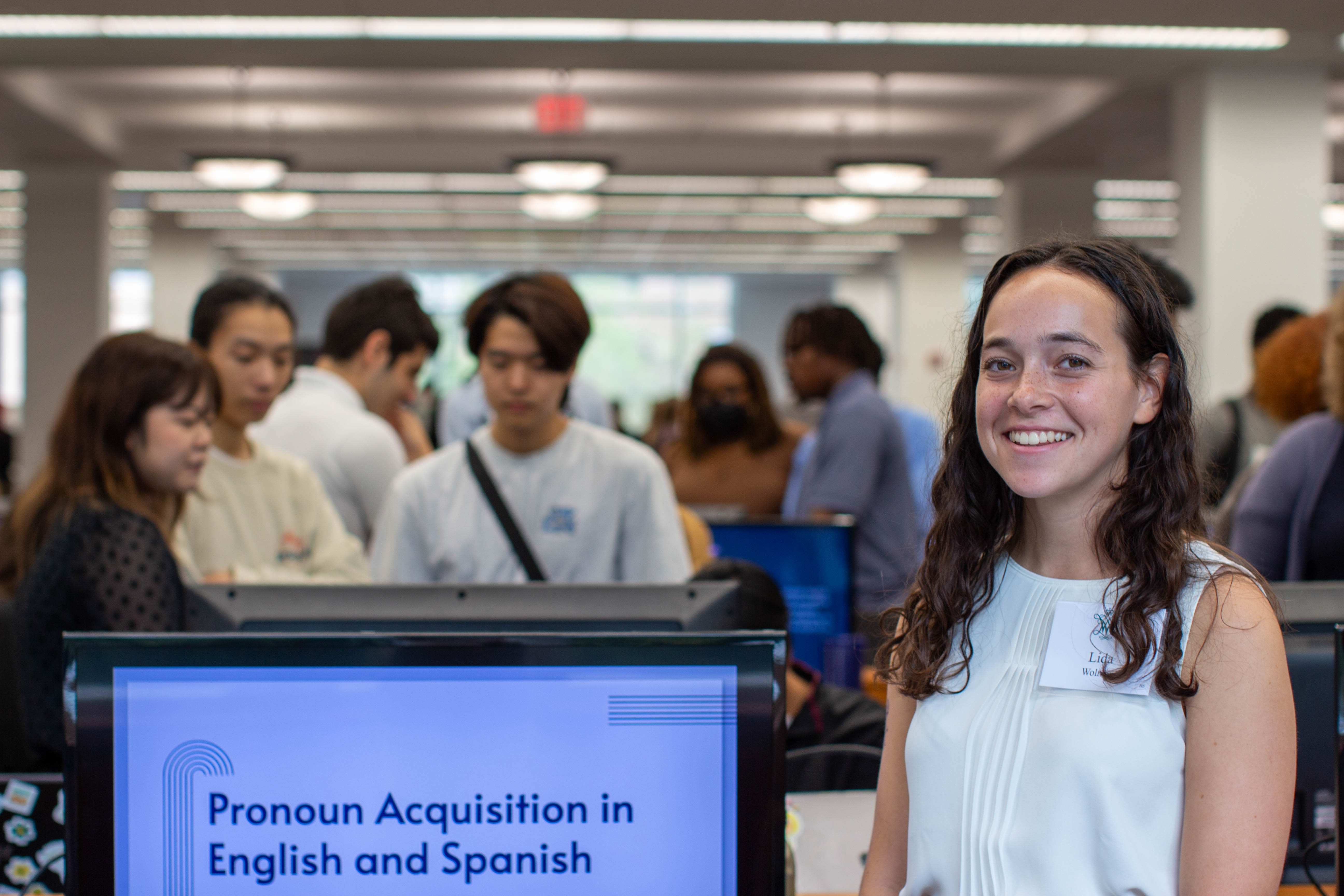 More than 200 students presented during the Charles Center's Fall Undergraduate Research Symposium held Sept. 22. (photo by Tess Willett)