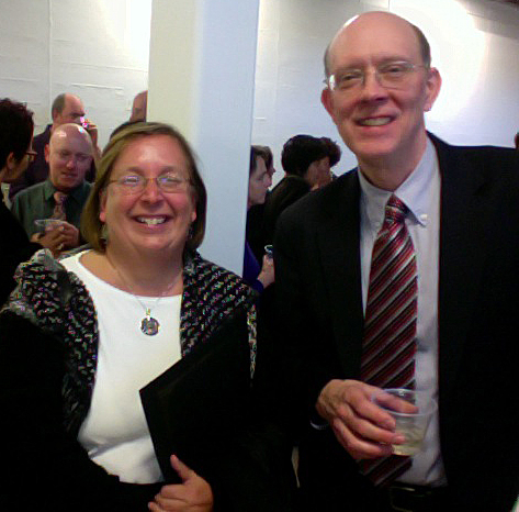 Professor Spaeth and Dean Strikwerda