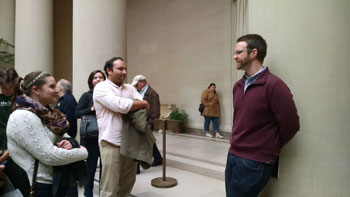 W&M at the NGA with Prof Nichols