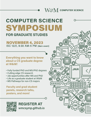 2023 CS Graduate Symposium at William & 玛丽