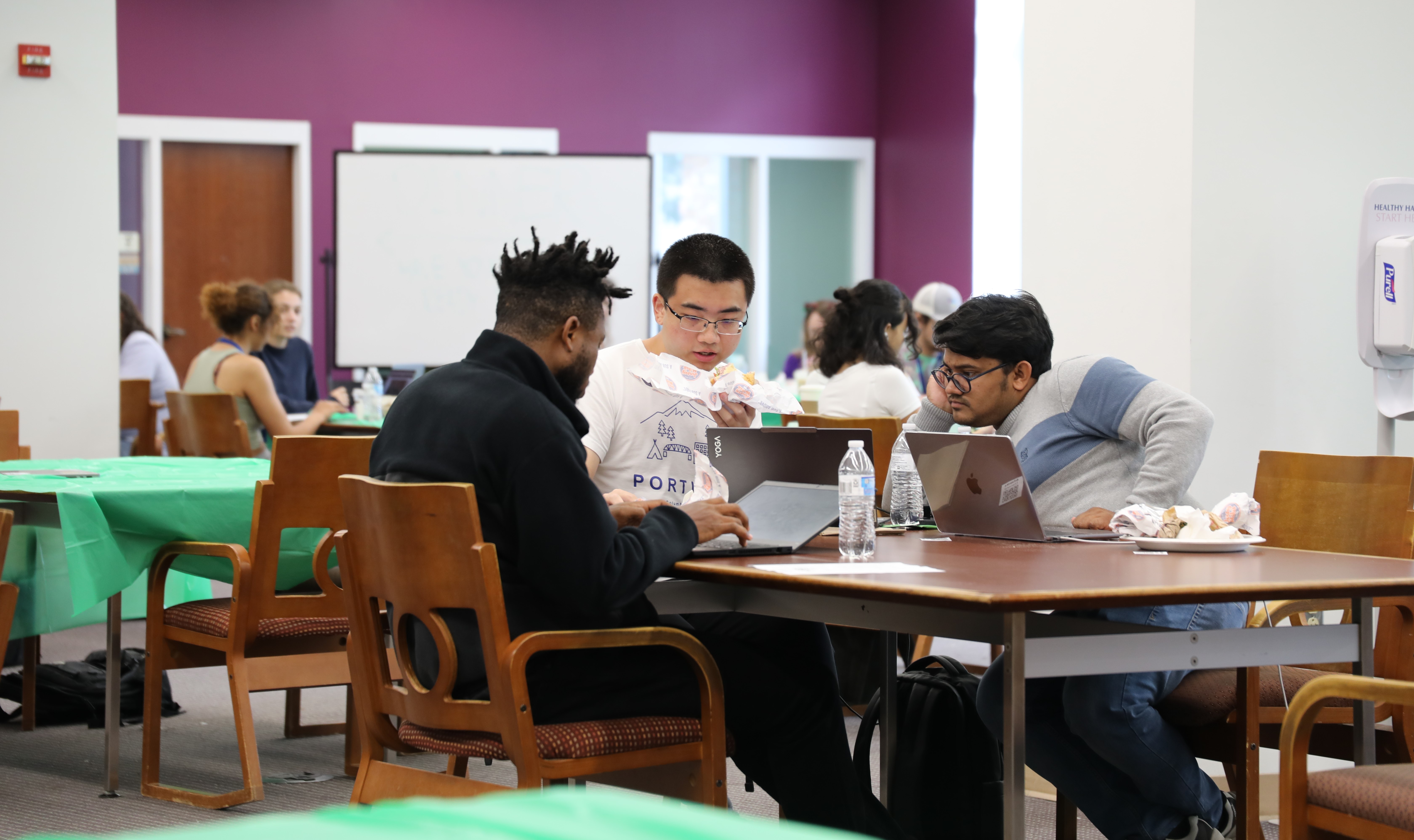 TribeCTF 2024 Students working to Capture The Flag