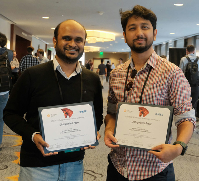 Distinguished Paper Award
