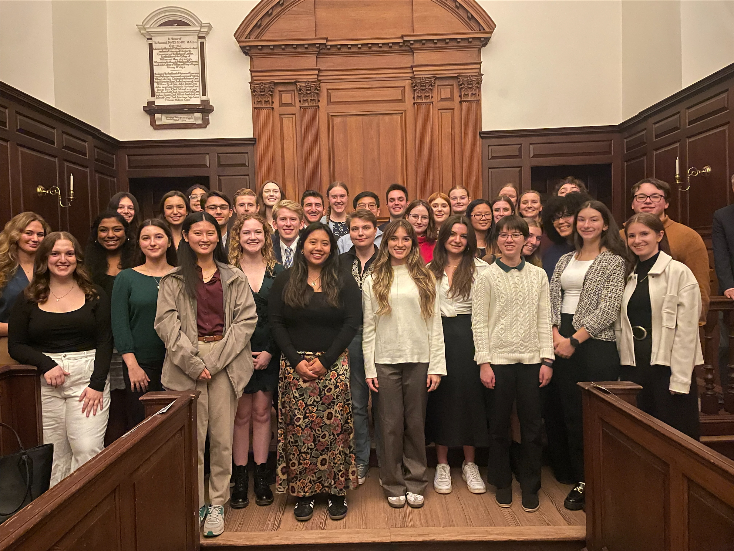Pi Sigma Alpha Induction, Fall 2024