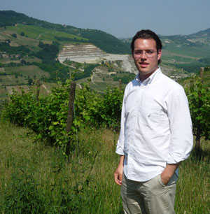 David St.John '11 in Italy