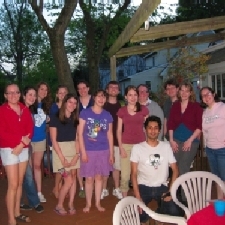 group of linguistics students