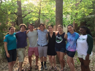 Frühlingsfest 2017. Saying "Auf Wiedersehen!" to Kim Mutmann, German House tutor since Fall 2015!