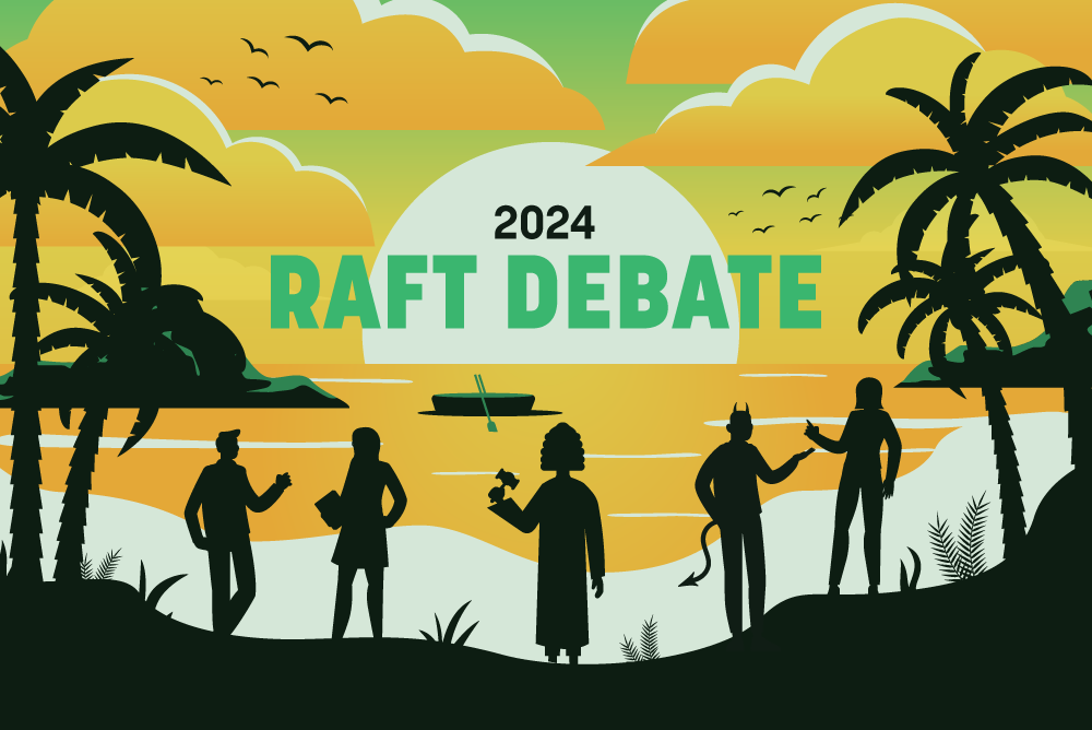 2024 William & 玛丽 Raft Debate graphic