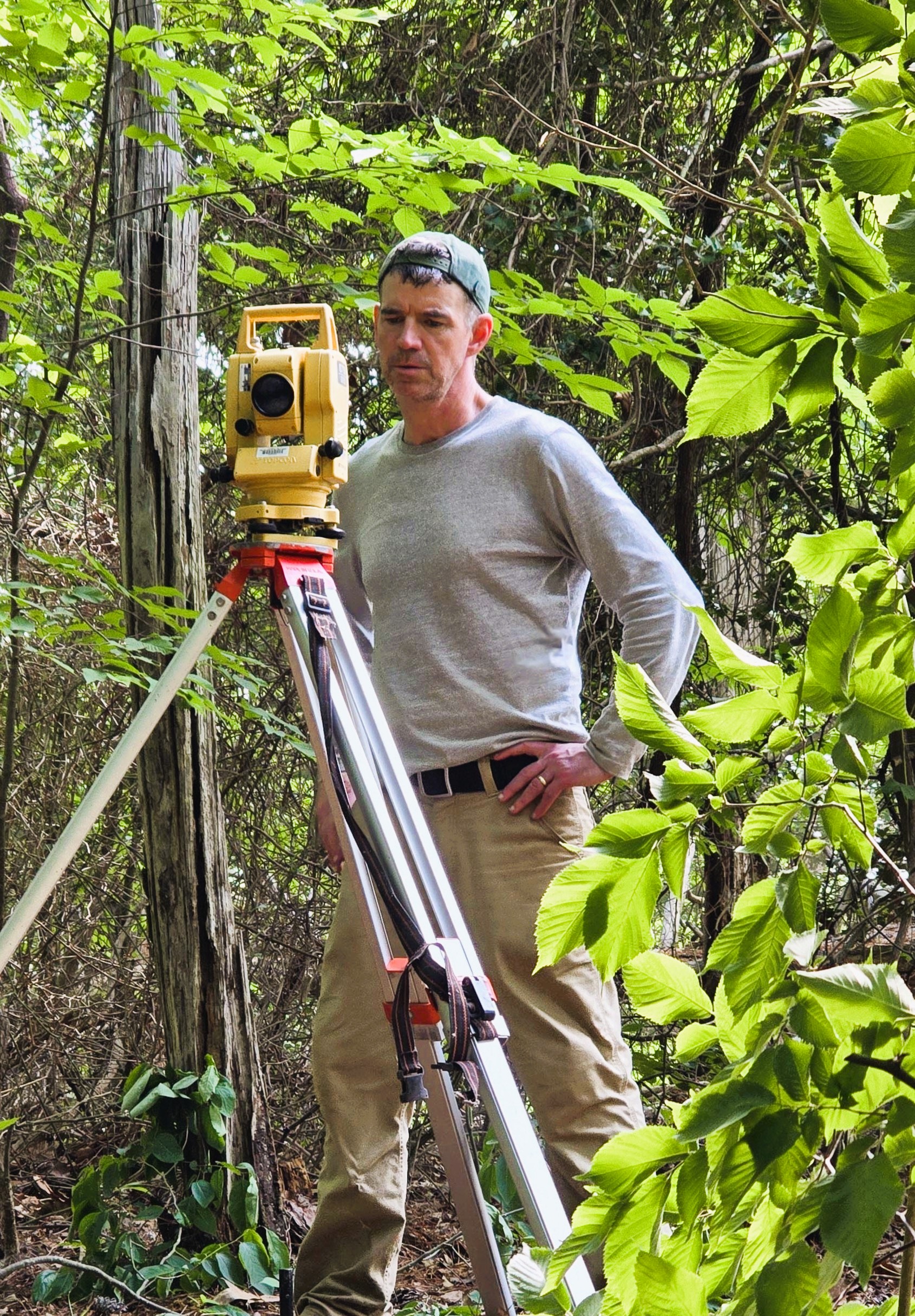 Martin Gallivan, professor of anthropology, in the field (Photo provided by Martin Gallivan)