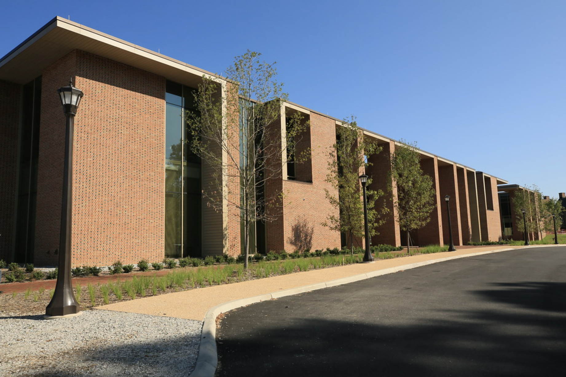 Phi Beta Kappa Memorial Hall, centerpiece of W&M’s Arts Quarter and home to the Hunt-Scammon Green Room (Photo by Stephen Salpukas)
