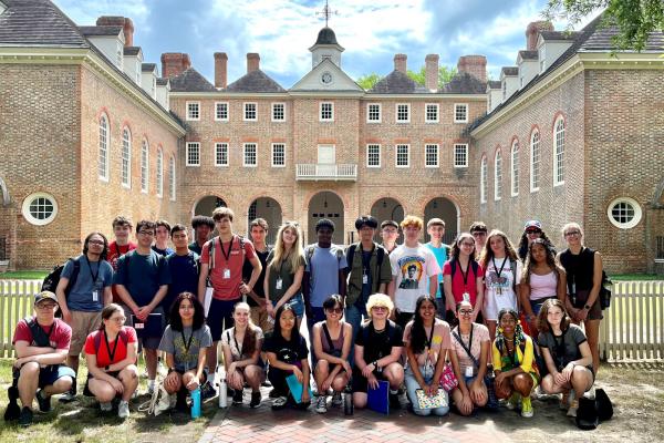 Students in Session 2 of NIAHD's Summer 2023 Pre-College Program