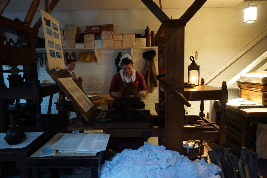Field School Internship | Colonial Williamsburg Printing Office