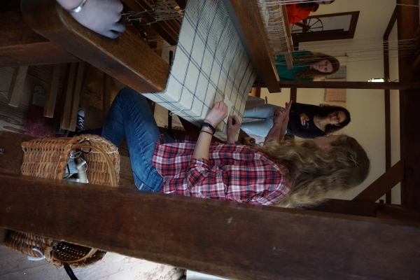 HIST 407-01:  Field School in Material Culture | Colonial Williamsburg Weaver
