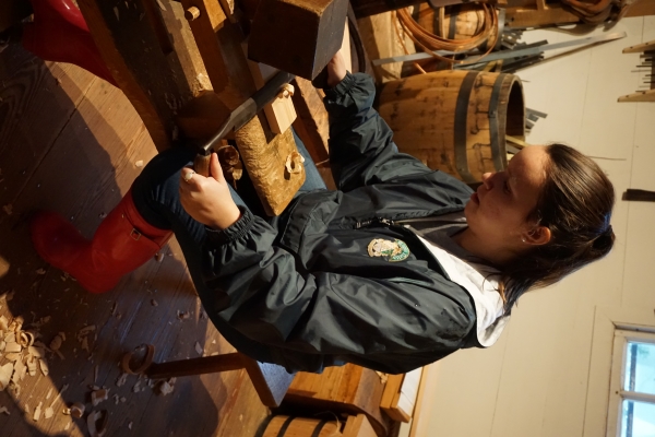 HIST 407-01:  Field School in Material Culture | Colonial Williamsburg Carpenter's Yard