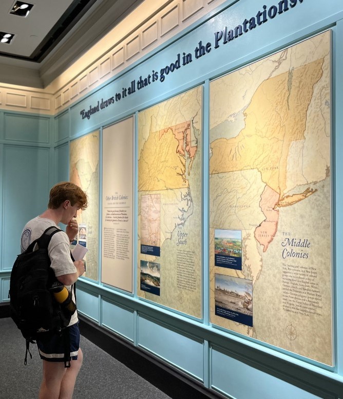 Augie at Museum 
