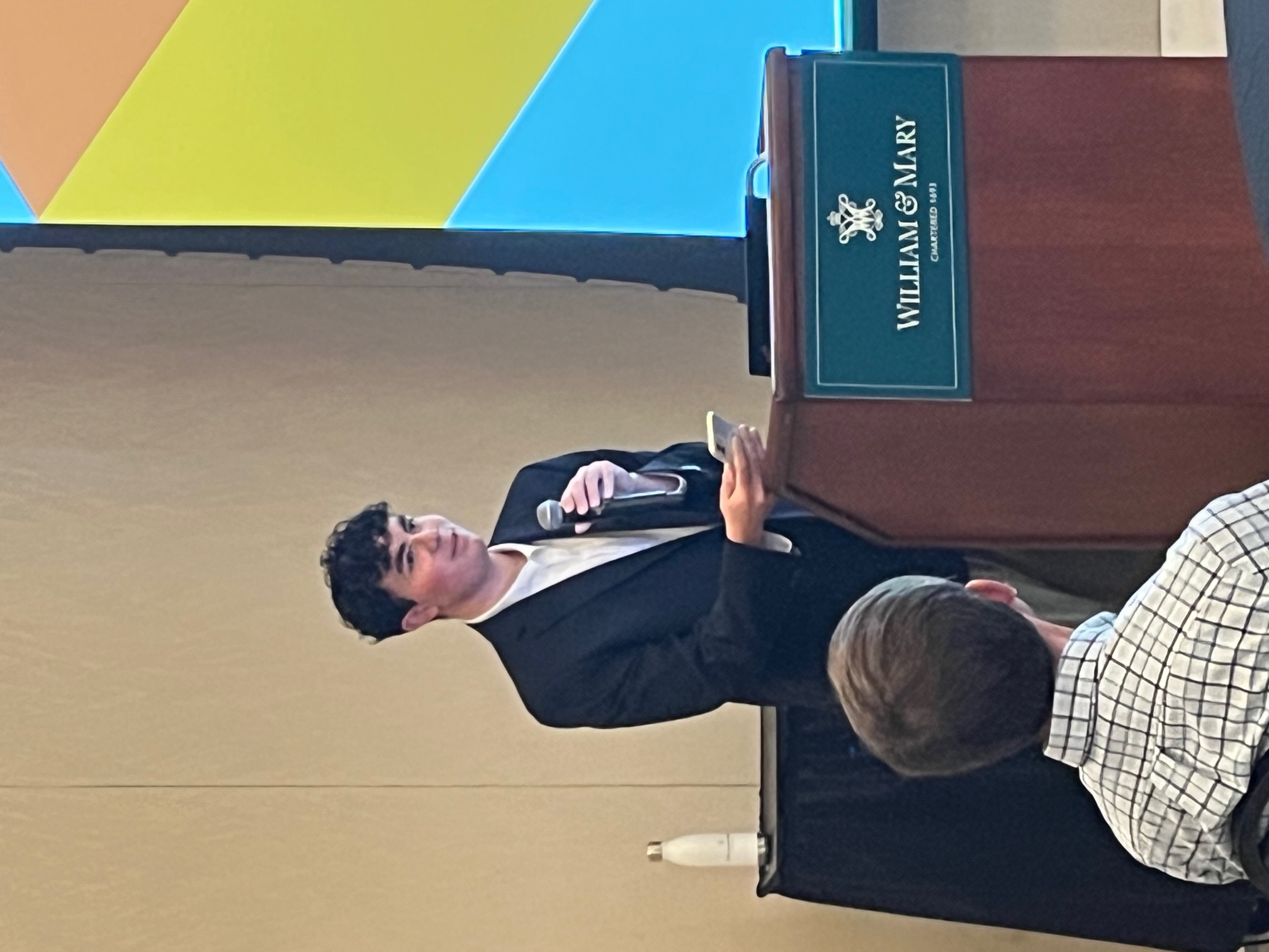 John Powers introduces Prof. Staiger