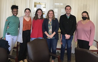 Courtney Hesselbacher with MPP Students