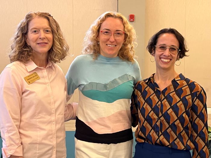 Professor Mellor, Dr. Batalova and Professor Farber 