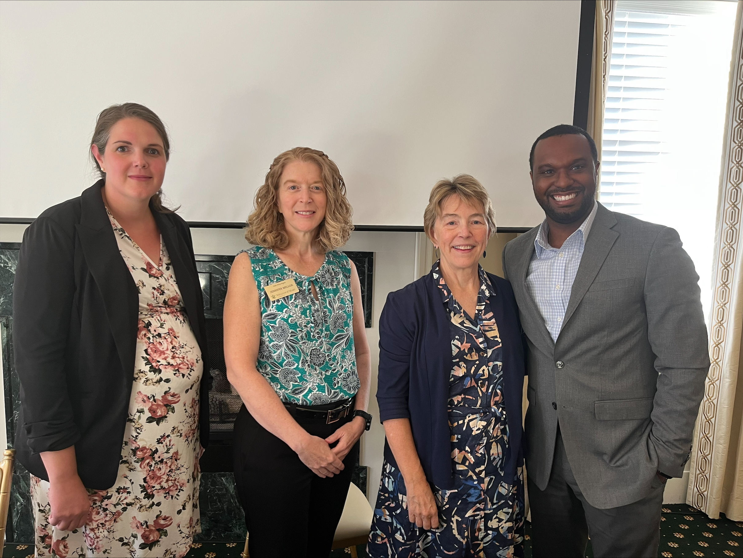 from left, Sharon Alexander, Jen Mellor, Debbie Oswalt and Harrison Hayes
