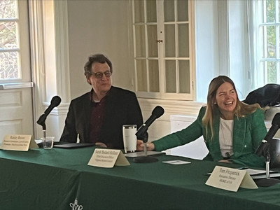 Bedard Holland and Rosso During Discussion 