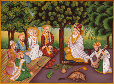 Kabir teaching
