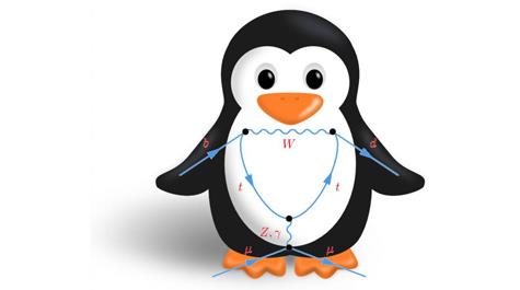 Not a decaying penguin: 