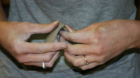 At home with clay