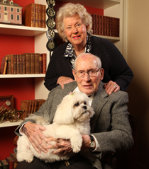 Graves and his wife, Zoë, in 2015 (photo by Stephen Salpukas)