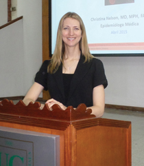 VIRUS FIGHTER: W&M alumni Christina Nelson ’00 is a medical officer for the CDC’s Division of Vector-Borne diseases. (courtesy photo)