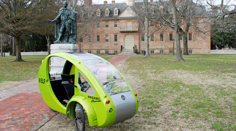 Green wheels