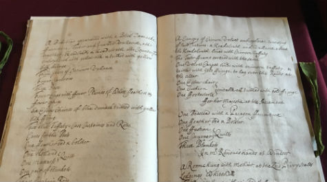 Queen 玛丽 II's account book