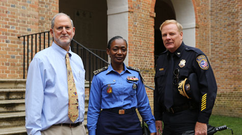 Keeping the peace: 